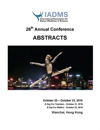 2016 Annual Conference Abstract Book (Downloadable PDF)